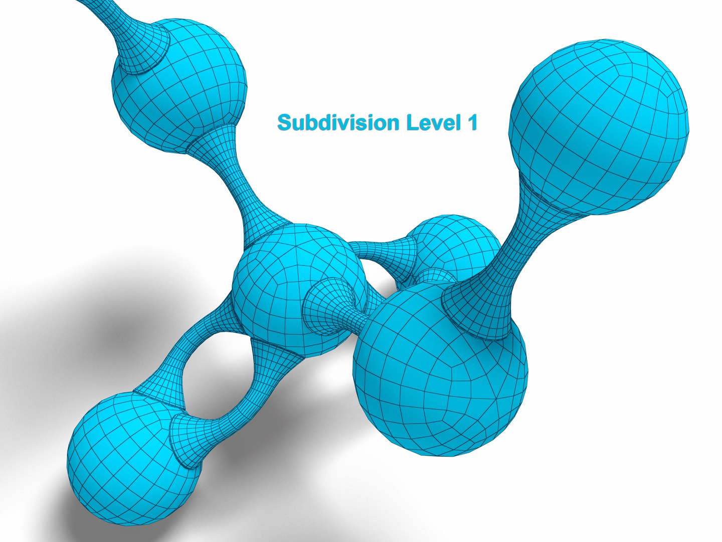 Acido solforico (H2SO4) Struttura della molecola Modello 3D $29 - .max .3ds  .obj - Free3D