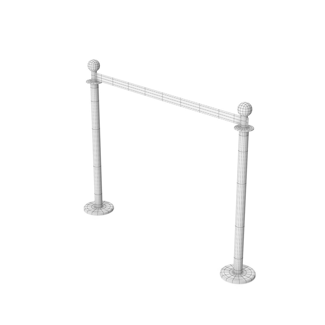 Stanchion Barrier model https://p.turbosquid.com/ts-thumb/as/Ohpuxj/Iv/4543/jpg/1726567852/1920x1080/fit_q87/1a21dc1cadf5fc12b57e940bee73ef7d12a2abb8/4543.jpg