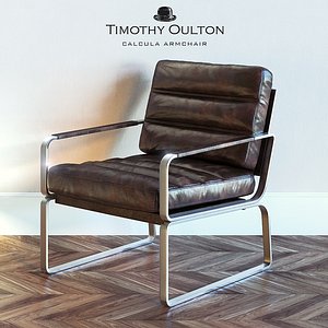 timothy oulton calcula armchair 3d max