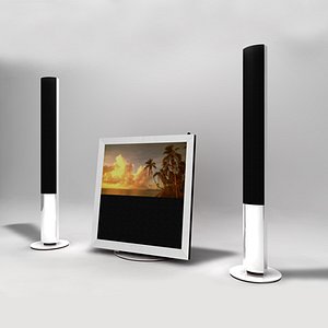television bang 3d model