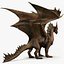 Copper Dragon 3d Model