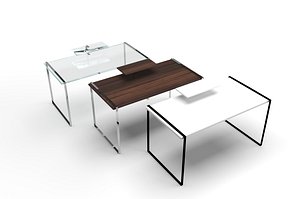 Modern minimalist table 3D model