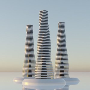Skyscraper concept build 1 3D model