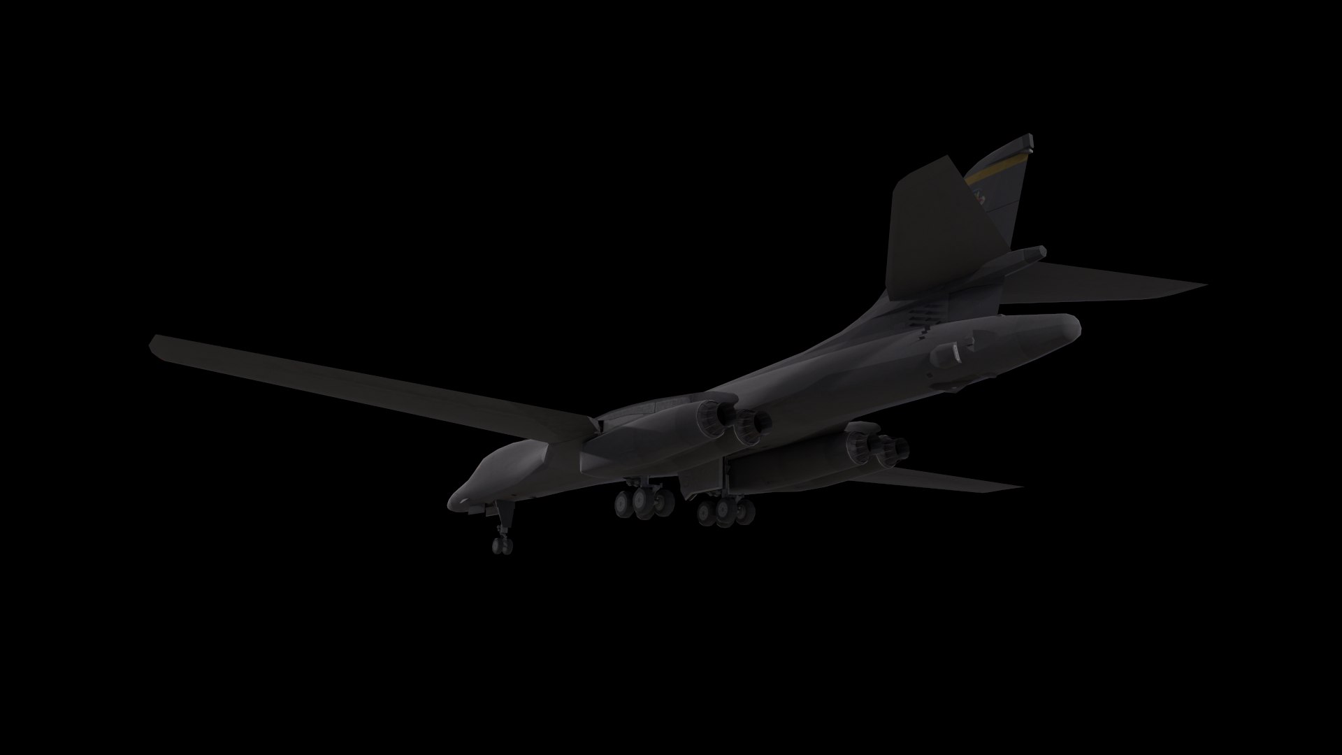 3D Rockwell B-1B Lancer - TurboSquid 1819352