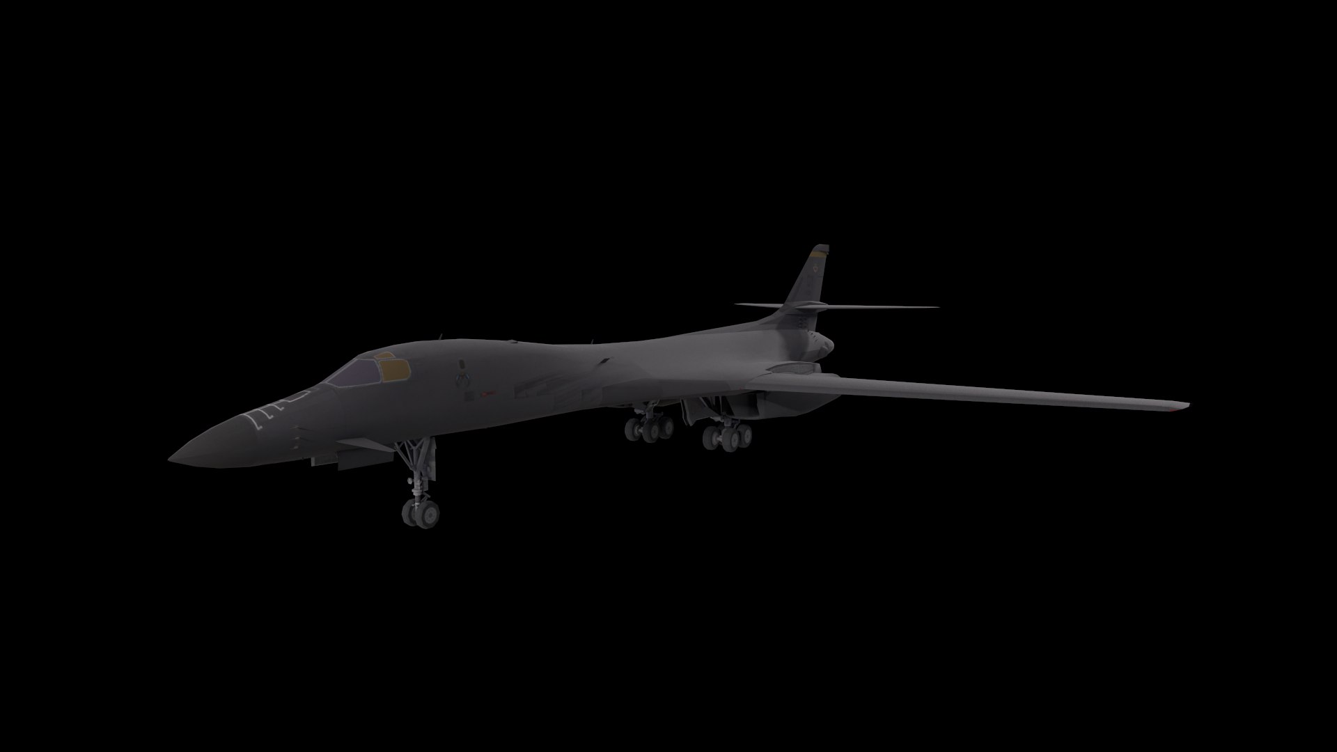 3D Rockwell B-1B Lancer - TurboSquid 1819352