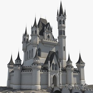 medieval castle 3D