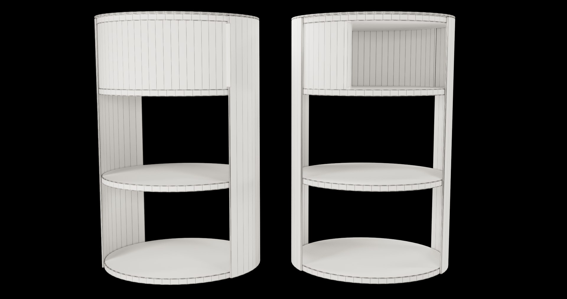 3D west elm Belle Nightstand TurboSquid 2094062