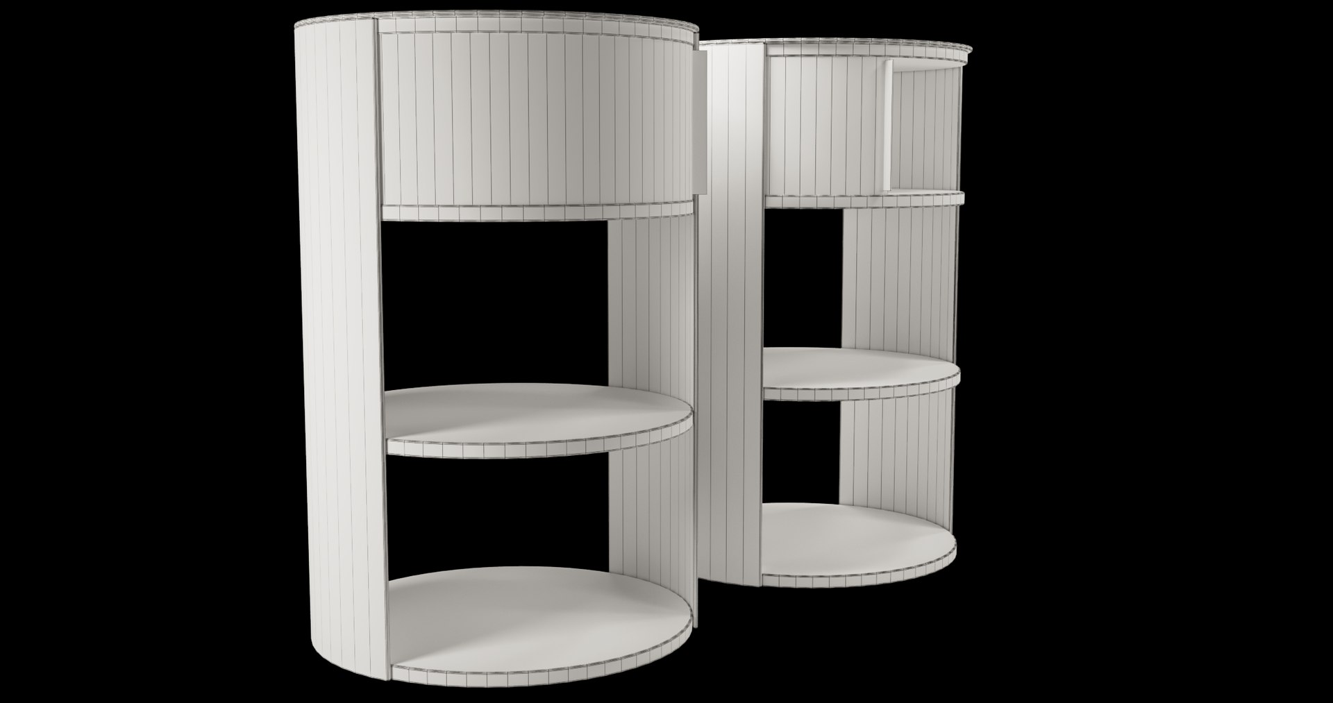 3D west elm Belle Nightstand TurboSquid 2094062