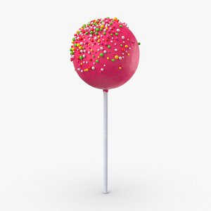 Cake Pops Pink Small Sprinkles