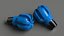 Broca para plataforma de perforación PDC azul