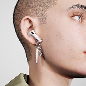 RATHELWOLF air pod charm IVE SHAWN