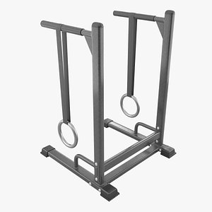 3D model Sports Training Device with Rings