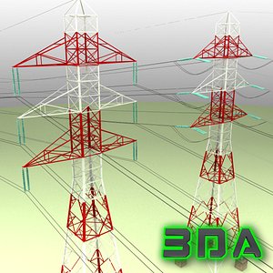 High voltage electric tower