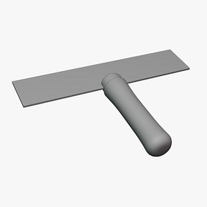 3D Hand Garden Scraper - Geometry Only No Textures No Materials model