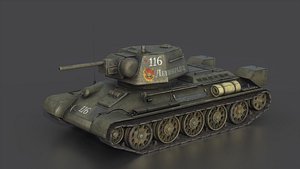 3D model t- 34 76 early