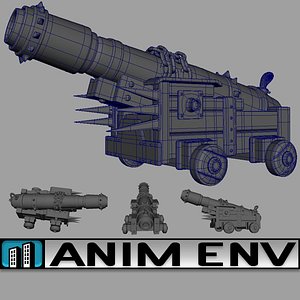 3d cannon