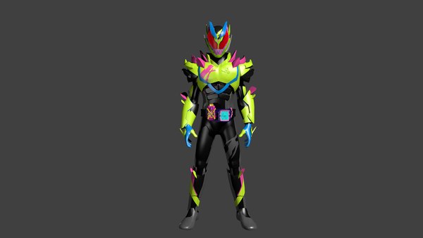 3D kamen rider revice thunder gale model - TurboSquid 1887750