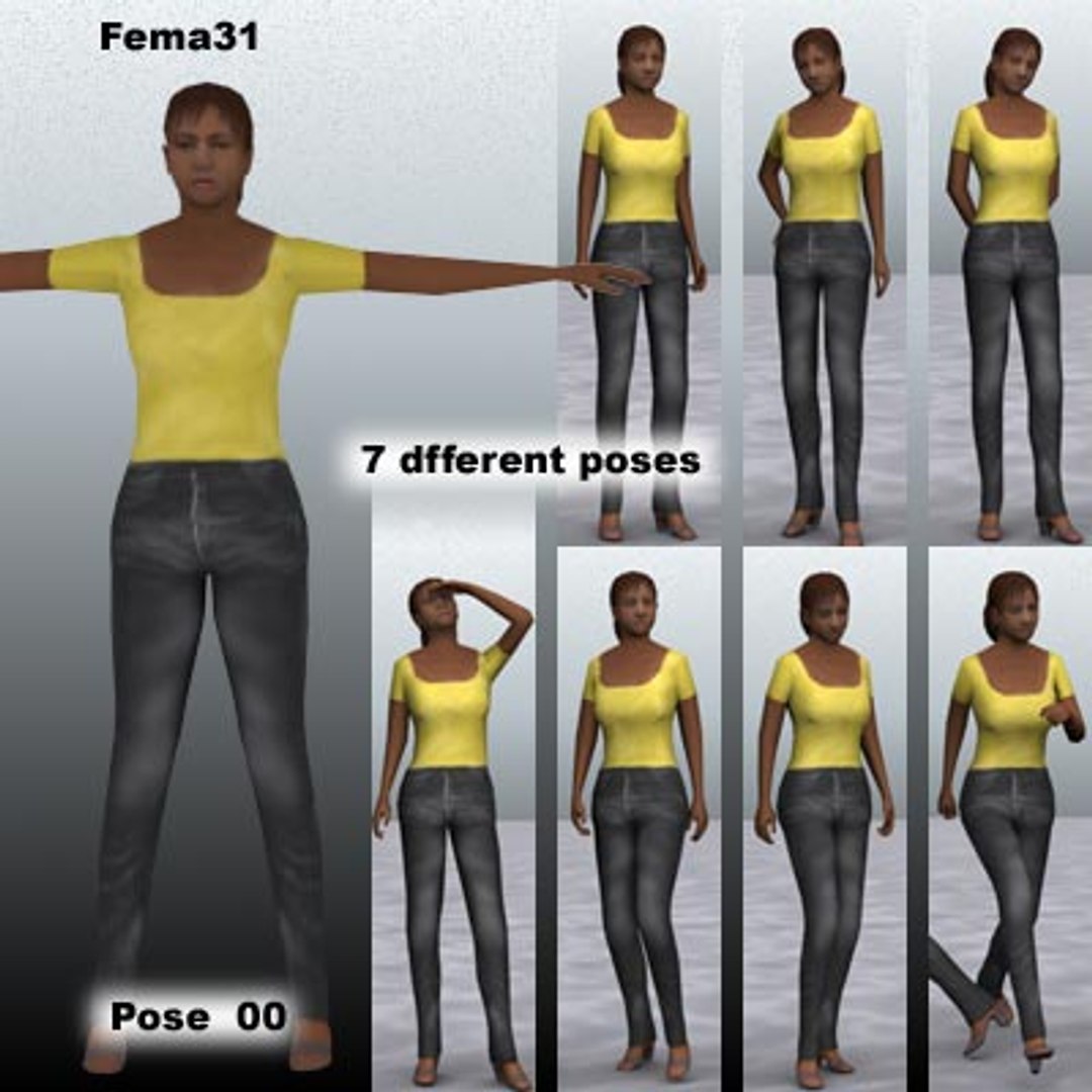 Human Female Girl Max