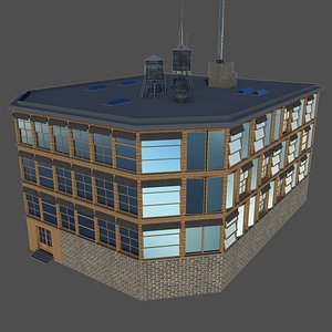 Building 01 3D model