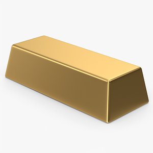 Gold Bar 3D
