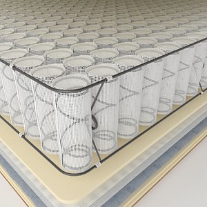 3D spring mattress