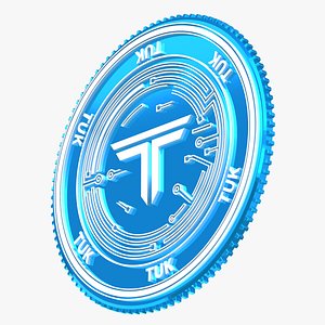 3D TUK Crypto Coin Blockchain Token