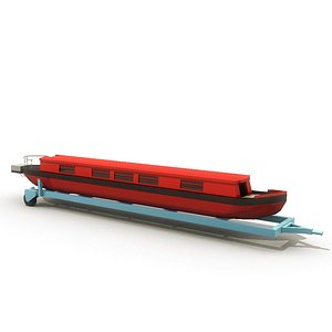 Canal Boat Trailer