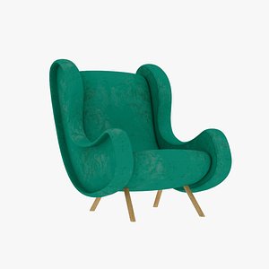 3D Beautiful elegant chair