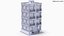 Modello 3D low poly di un edificio residenziale in stile cartone animato 03