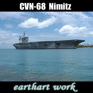 USS CVN-68 Nimitz aircraft carrier
