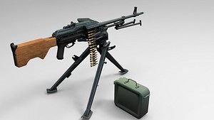 M84 Machine Gun on Tripod