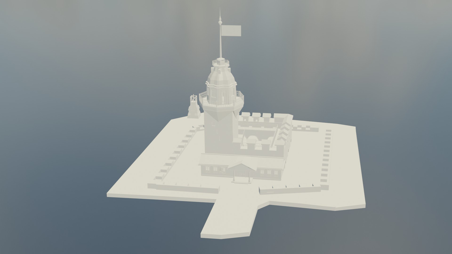 2023 Maidens Tower Restored Version NO Texture model https://p.turbosquid.com/ts-thumb/at/JwK3Lq/MT/kizkulesitextureolmayan/jpg/1692070883/1920x1080/fit_q87/5e7db9d573b4d1a70804a25679bff643ad79af05/kizkulesitextureolmayan.jpg