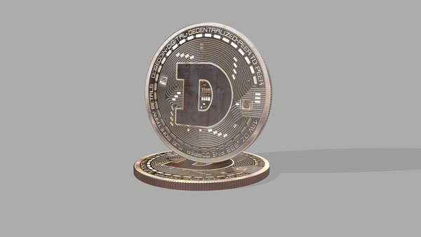 3D cash coin money model