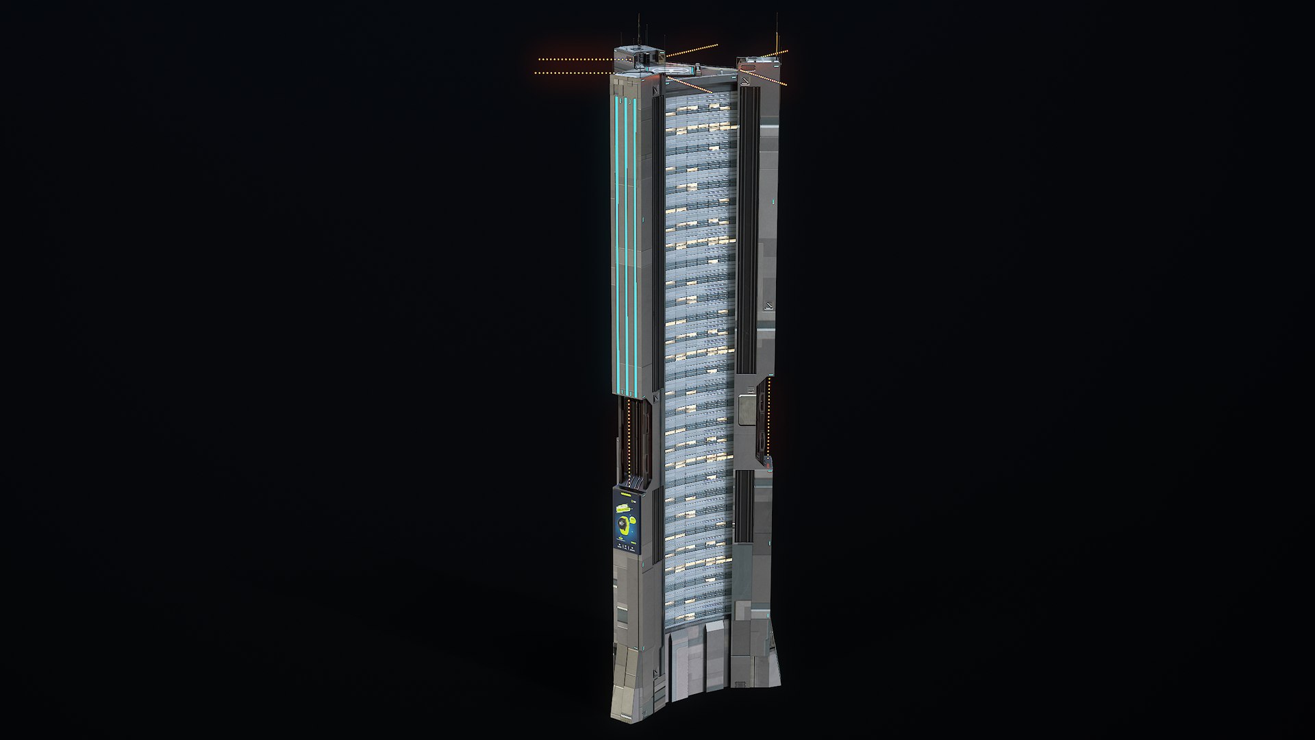 3D Sci-Fi Futuristic Skyscraper PBR 07 https://p.turbosquid.com/ts-thumb/at/LEHCbg/Tj/r_viewport_091/png/1632657127/1920x1080/fit_q87/d8ce37ef6d3306a1ed59b47761b1fe8e85562c23/r_viewport_091.jpg