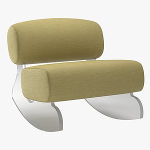 3d model chair rocking rocker