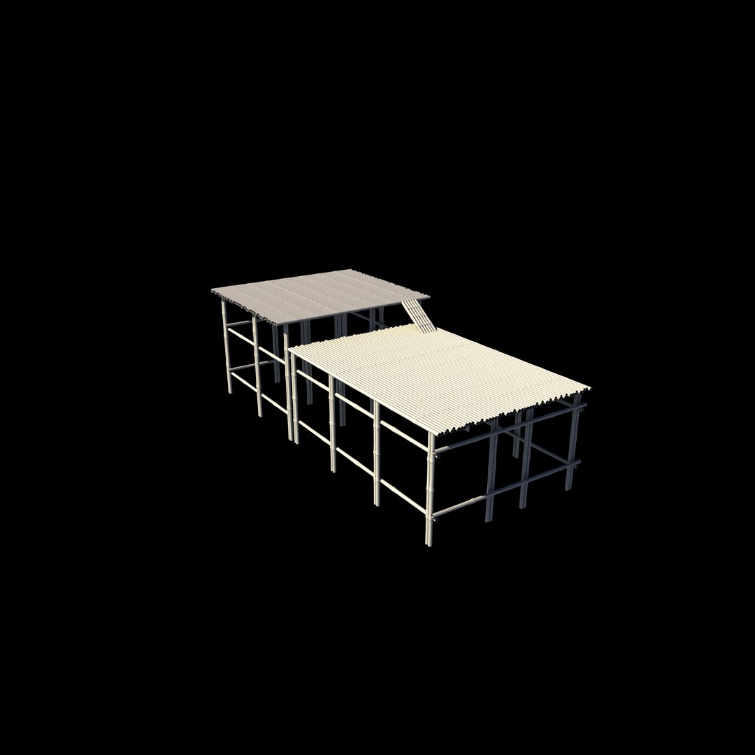 3D Model Bamboo Ladder 3D Model - TurboSquid 2632669