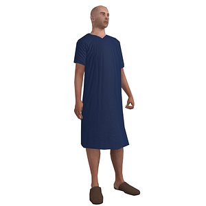 3d model rigged patient 2