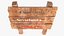 Aged Weathered Rustic Signpost