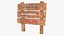 Aged Weathered Rustic Signpost