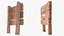 Aged Weathered Rustic Signpost