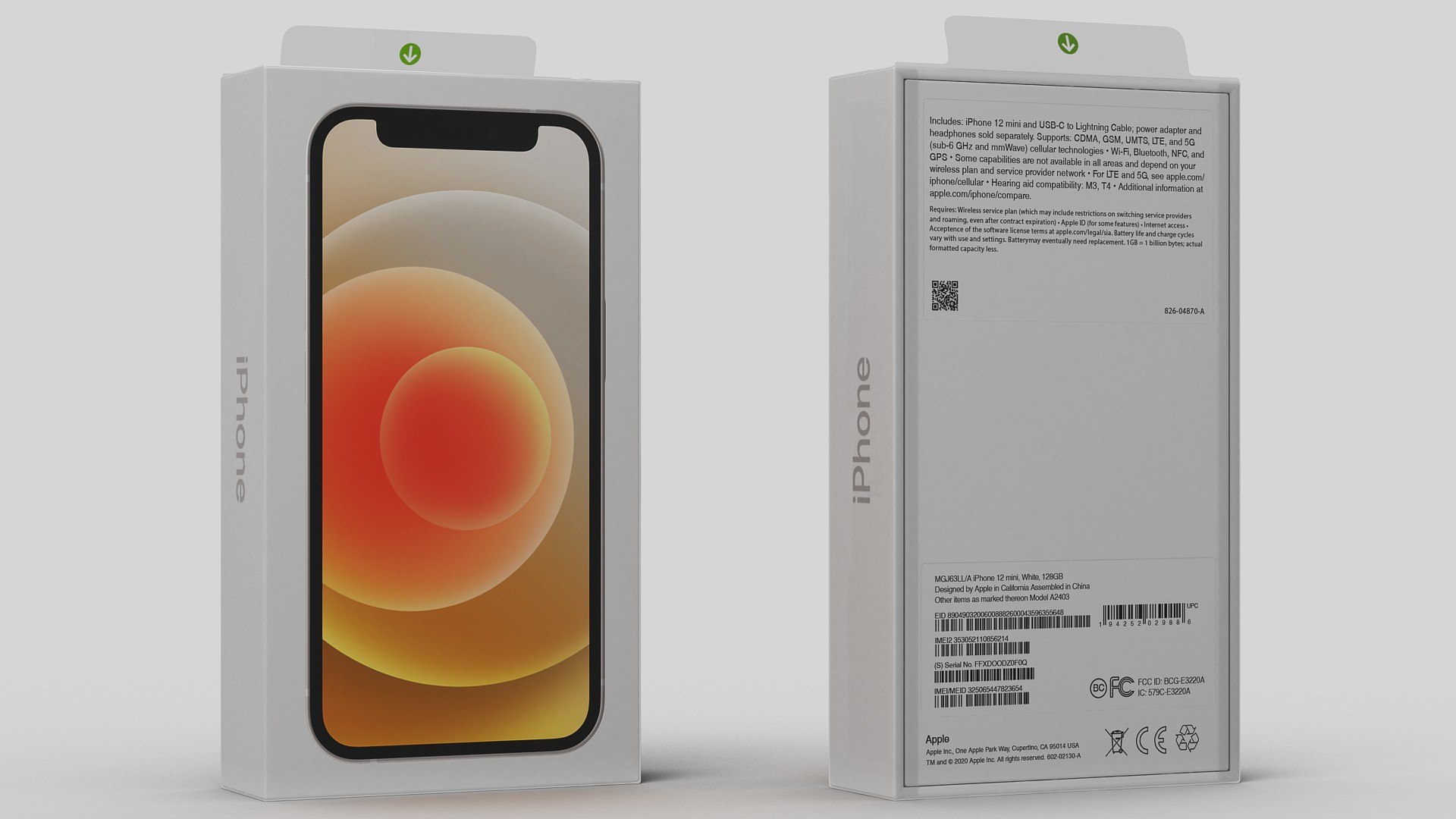 Apple iPhone 12 mini 12GBホワイト 本体 箱付き Apple iPhone 12 ホワイト本体128GB 箱あり スマートフォン本体