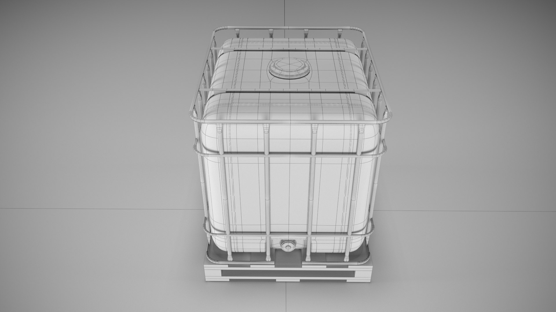 Low Poly Liquid Tank Container 3D Model - TurboSquid 2031172