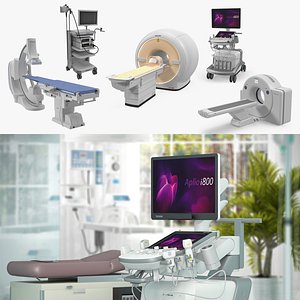 Medical Scanners 3D Models Collection 2