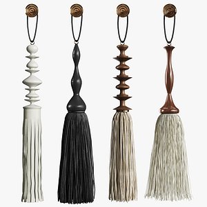 Decorative tassel set 1 3D model