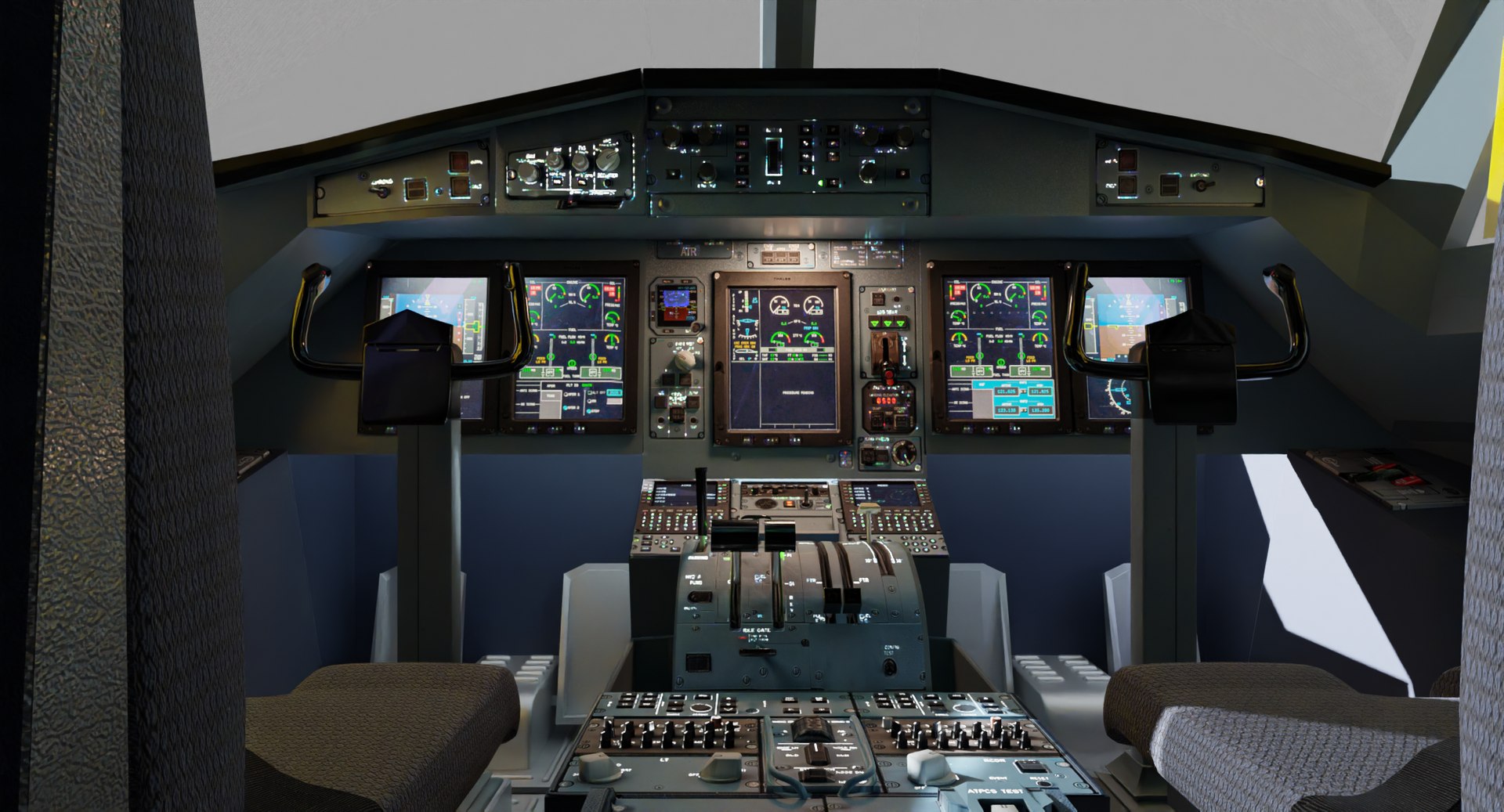 3D ART 72 600 Cockpit - TurboSquid 2103857