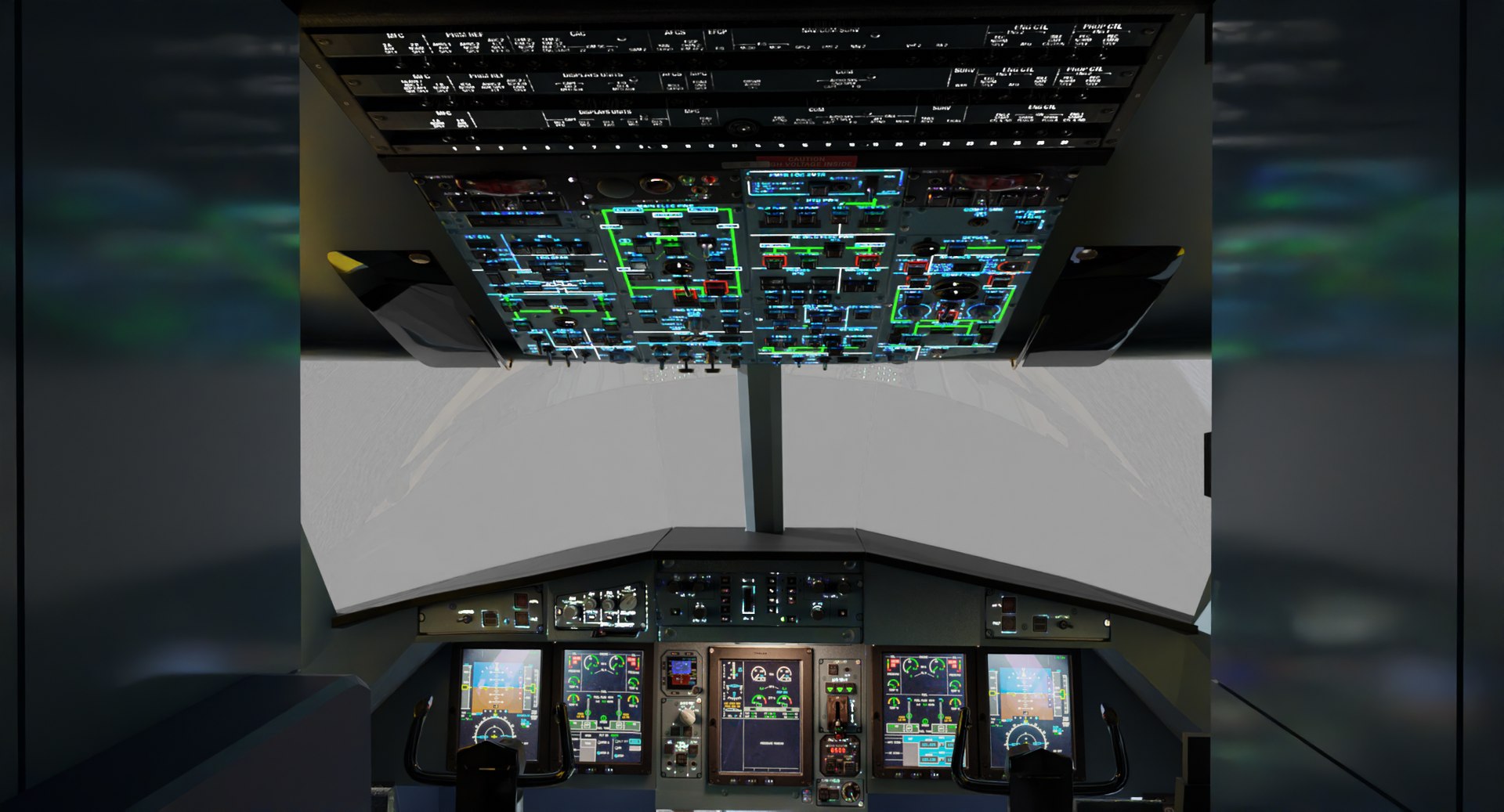 3D ART 72 600 Cockpit - TurboSquid 2103857
