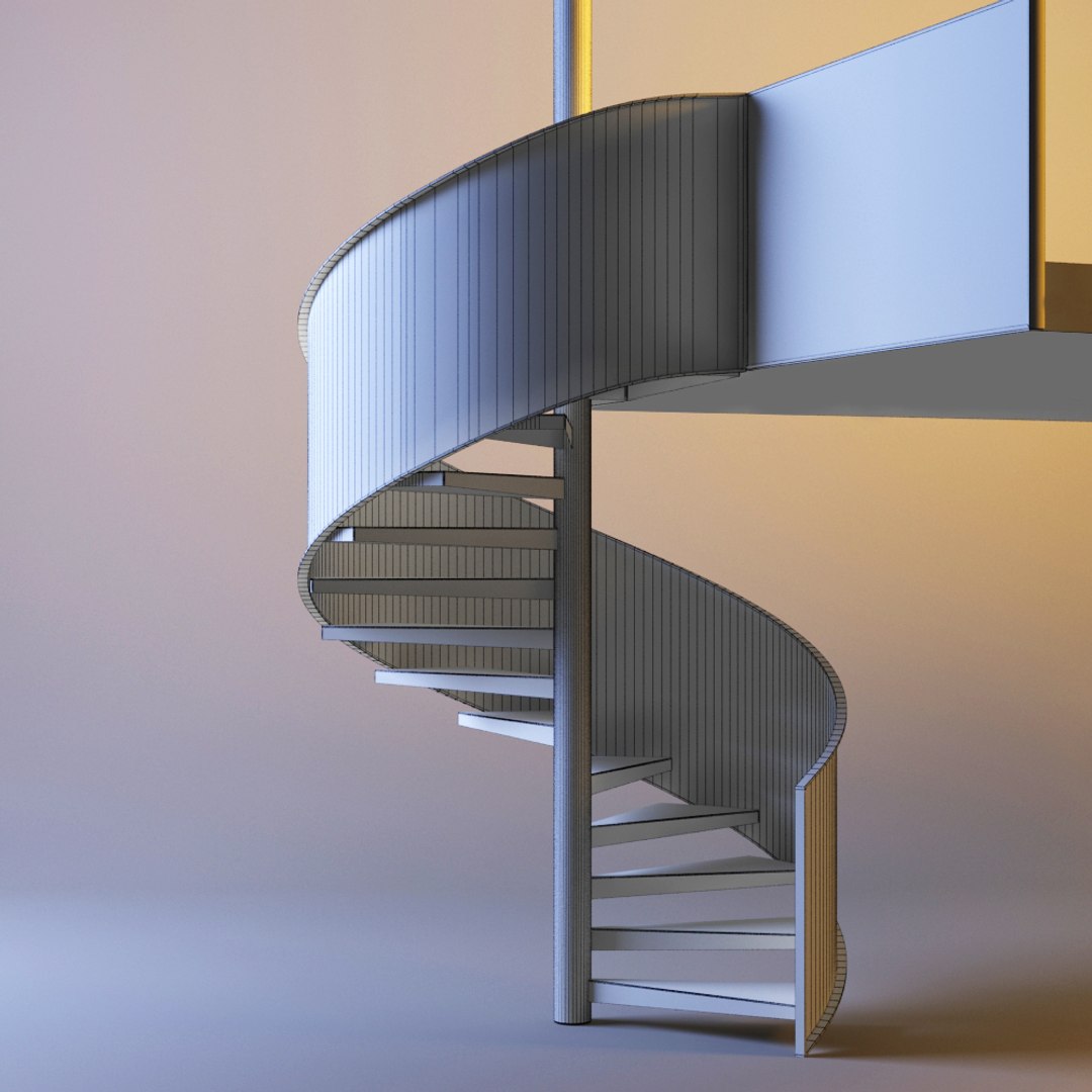 Max Metal Circular Staircase