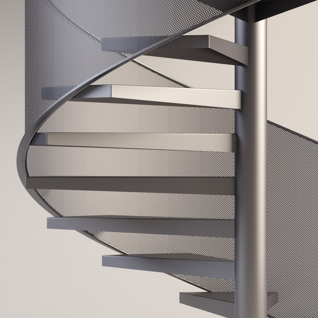 Max Metal Circular Staircase
