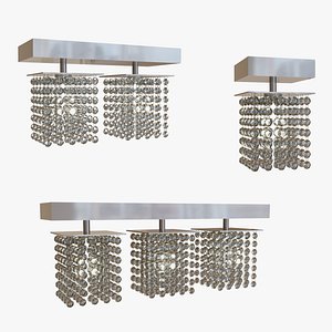 pack of 3 metal ceiling lights model