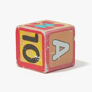 Orange Wooden Block